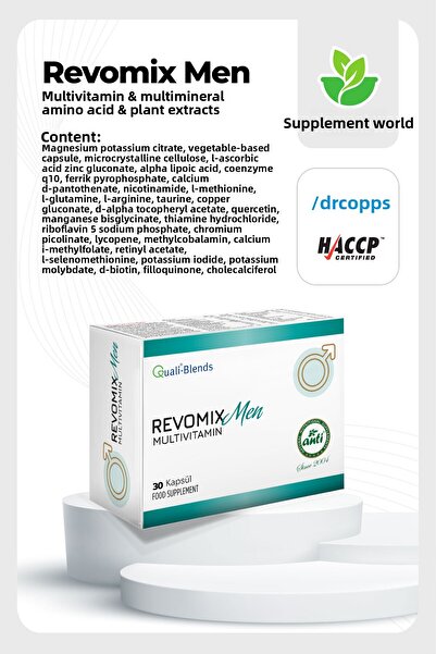 anti Revomix Men's - Special Multivitamin, Mineral and Amino Acid Supplement