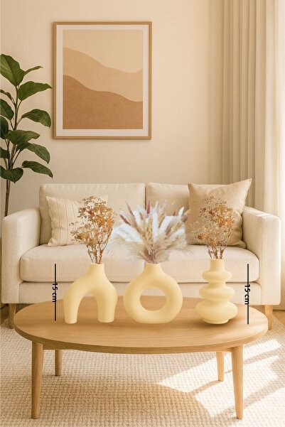 Minima Art Studio Set of 3 15 cm (Large Size) Nordic Style Bohemian Vase Gift...