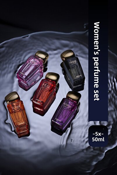 Imprime Edp Perfume Set |   50ml |   5 Figures (Muse, Pri̇ére, Cheri̇é, Interne, Flâner)