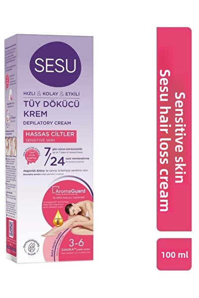 Sesu Sensitive Hair Removal Cream 100 ml