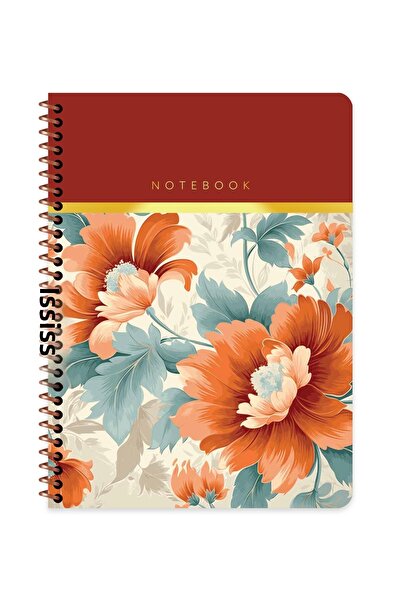 KESKİN COLOR 17X24 Garden Concept Hardcover Notebook with Gold Gilding Detail - Unlined - 1 Piece