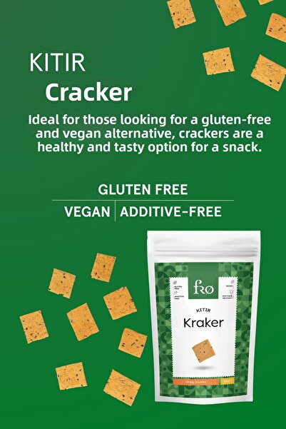 FRO 3 Pack Meal-Free Vegan Curly Crackers - Gluten-Free Salted, Healthy Hearty, Additive-Free Snack 3X50Gr