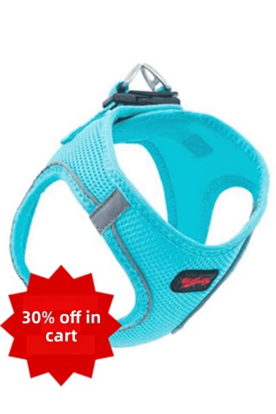 Tailpetz Air Mesh Harness Ocean Dog Harness 2XS