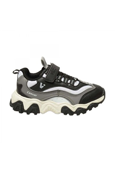 Vicco 346.F25K.244 Pote Filet Black-White Children's Sports Shoes
