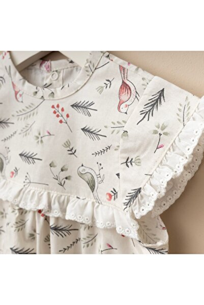 Minimus Newborn Baby Girl Cotton Summer Romper Jumpsuit Set Bandana Bottom Snap Baby Set