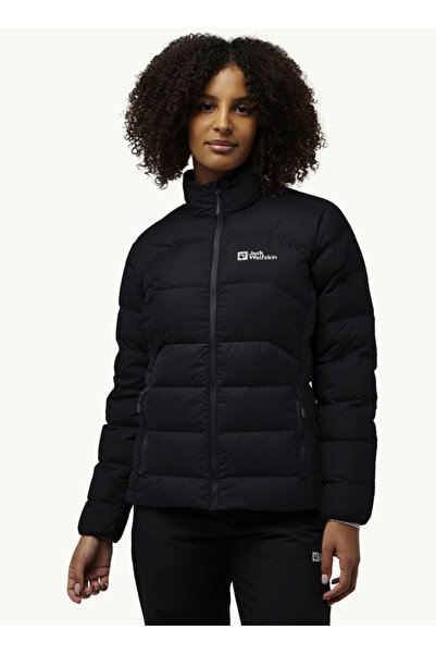 Jack Wolfskin Siyah Kadın Regular Fit Ceket A60329ATHER DOWN JKT W