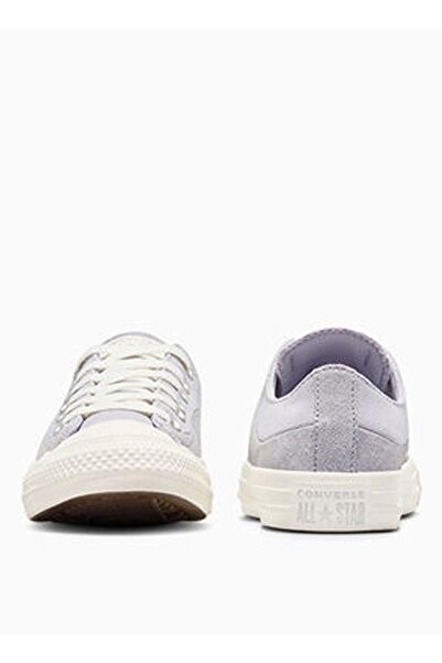 Converse Chuck Taylor All Star Suede Shimmer Unisex Lila Deri Sneaker