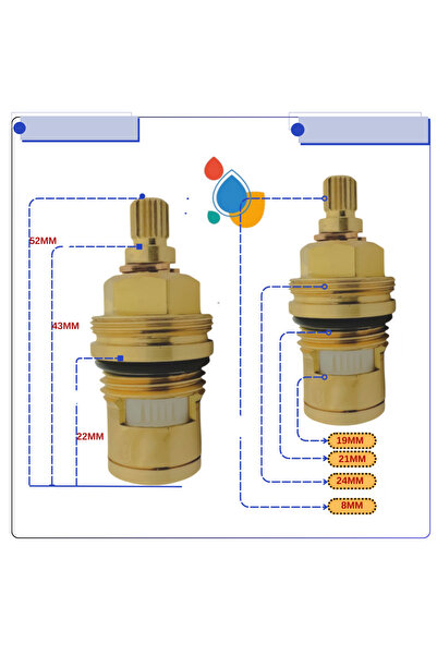 Artema A31753YP Stop valf salmastra Ankastre vana için