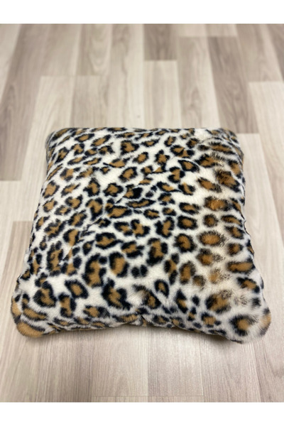 FeelHome Бонні Леопард з кроликом, м'яка наволочка з пуху, можна прати, 40x40