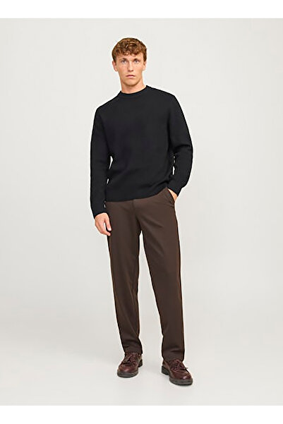 Jack & Jones Bisiklet Yaka Relaxed Siyah Erkek Kazak 12259666_JPRBLAMILANO ST...