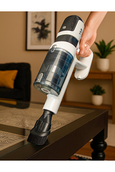 Yui DS17 2in1 Şarjlı Kablosuz Dikey Süpürge ve El Süpürgesi 25.000 Pa