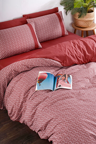 VENICA MASCUSE Ranforce Double Luxury Duvet Cover Set (Fitted Sheet)