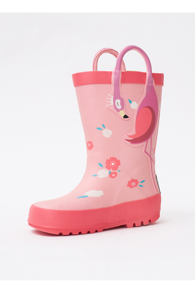 Dudino Pembe Kız Çocuk Yağmur Botu 4W25A336
