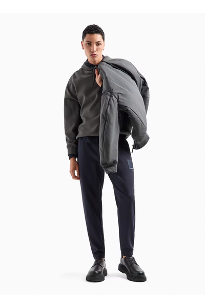 Armani Exchange Kapüşon Yaka Antrasit Erkek Sweatshırt 6DZMJB ZJNKZ 19AC