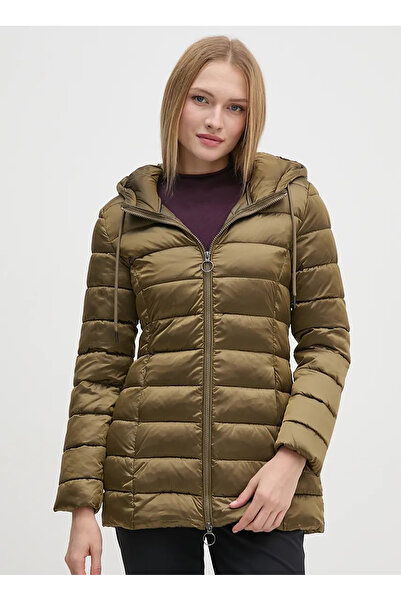 Sisley Khaki Women's Coat 2E3Xln044