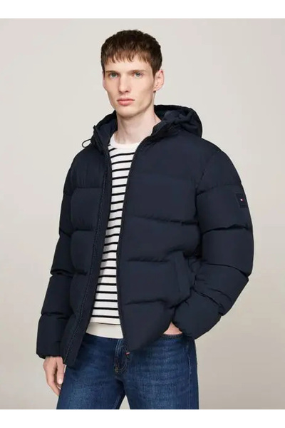 Tommy Hilfiger Kabát Puffer Jacket s kapucí