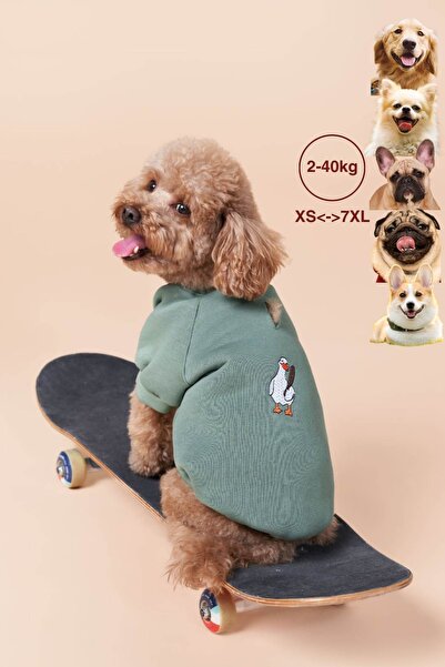 salya store Küçük, Orta Ve Büyük Irk Köpek Kıyafeti, Duckdash Köpek Sweatshirt