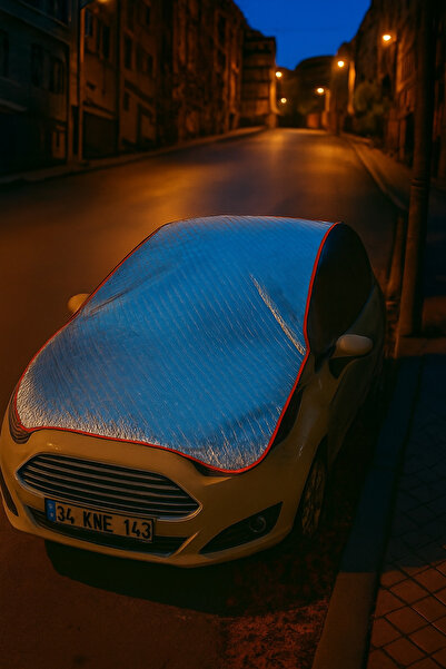 GARD OTO Araç Örtüsü, Dört Mevsim Kullanıma Uygun Kalın Güneş Kar Don Buzlanm...