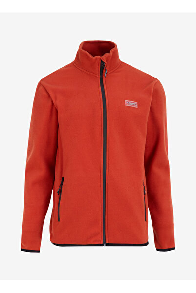 Discovery Expedition Kiremit Erkek Dik Yaka Basic Polar Sweatshırt D4WM-SWT3994