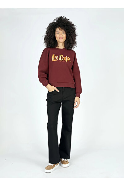 Lee Cooper Normal Waist Normal Leg Flare Dark Gray Women's Denim Pants 251 Lcf 121020 Melinda Kaseria