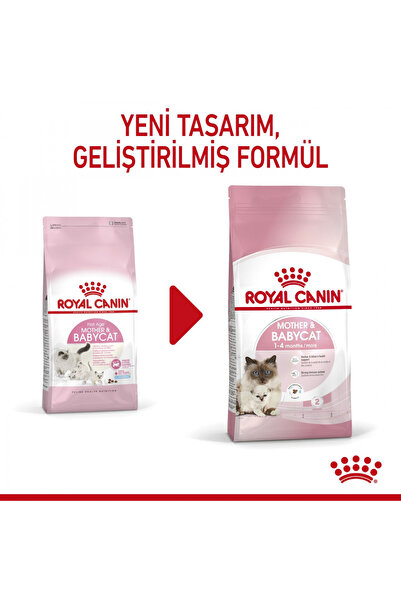 Royal Canin Mother&babycat Gebe/laktasyondaki Anne Ve Yavru Kedi Için Kuru Kedi Maması 2kg