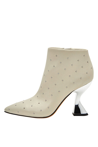 Katy Perry Krem Kadın Topuklu Bot KP3225