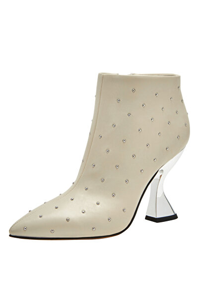 Katy Perry Krem Kadın Topuklu Bot KP3225