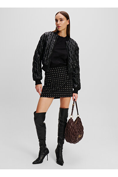 Karl Lagerfeld Siyah Kadın Mont 246W1509