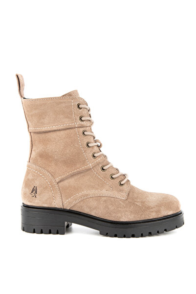 Hush Puppies Bej Kadın Nubuk Bot 725009-196