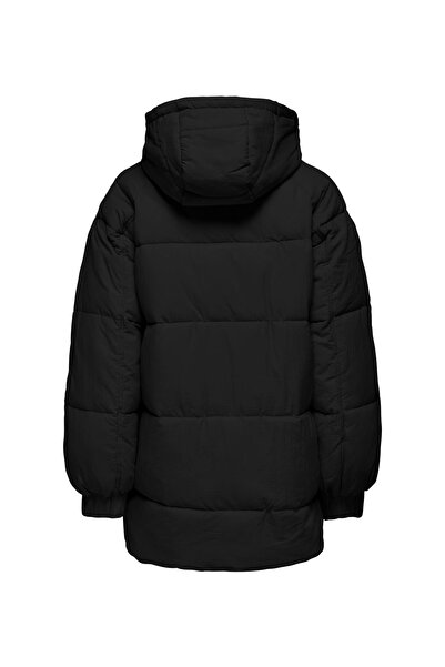 ONLY Black Women's Coat Onlfie Oversized Puffer Coat Otw