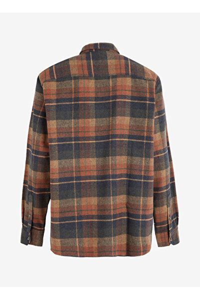 Lee Cooper Regular Fit Hardal Erkek Gömlek 251 LCM 241005 DONAS HARDAL EKOSE