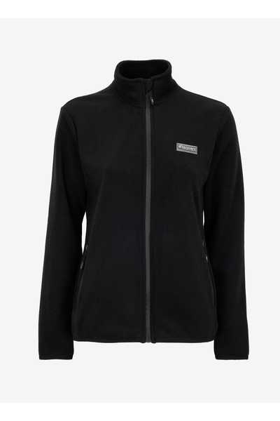 Discovery Expedition Siyah Kadın Dik Yaka Basic Polar Sweatshırt D4WL-SWT3928