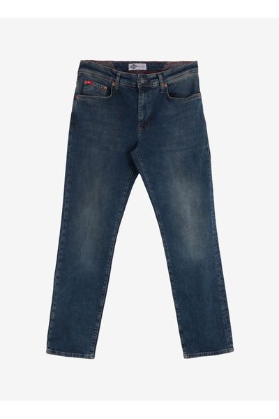 Lee Cooper Ανδρικό τζιν παντελόνι κανονικής μέσης λεπτής εφαρμογής 251 LCM 121049 JAGGER FERB BROWN