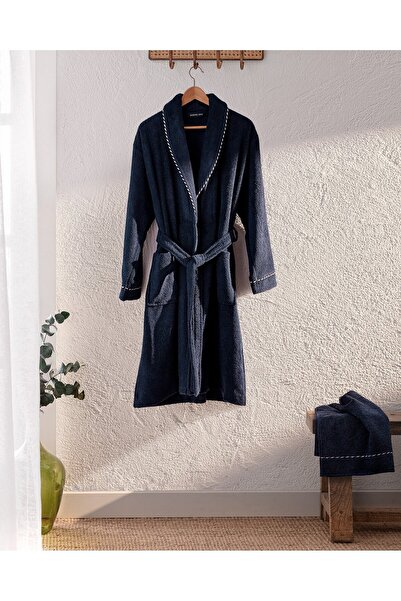 Madame Coco Jack Unisex-Bademantel-Set mit Schalkragen