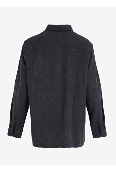 Lee Cooper Regular Fit Anthracite Men's Shirt 251 Lcm 241008 Harold Dark Anthracite