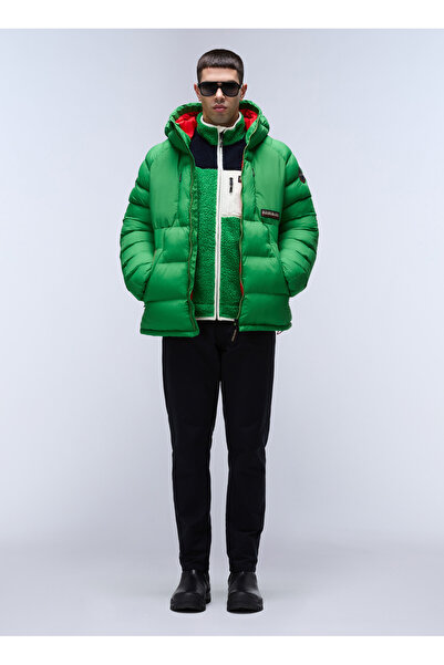 Napapijri Yeşil Erkek Mont NP0A4GNTG1T1_YUPIK FZ 3