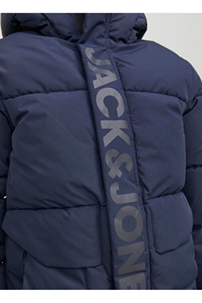 Jack & Jones Синій надувний пуховик для хлопчиків 12246122