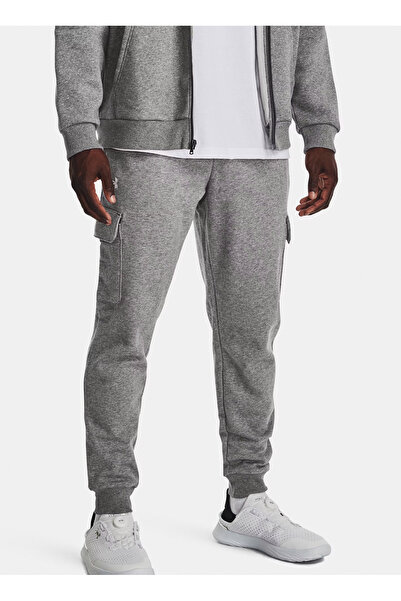 Under Armour Gri Erkek Lastikli Bel Normal Kalıp Eşofman Altı 1382134-026 UA ...