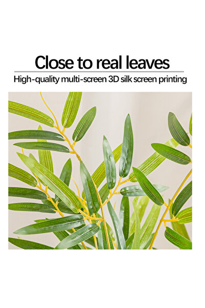 Generic Artificial Bamboo Tree, Faux Bamboo Plant, Real Touch Technology, Artificial Plant with 7 Trunks