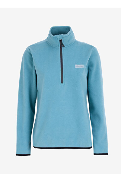 Discovery Expedition Mint Kadın Dik Yaka Basic Polar Sweatshırt D4WL-SWT3929