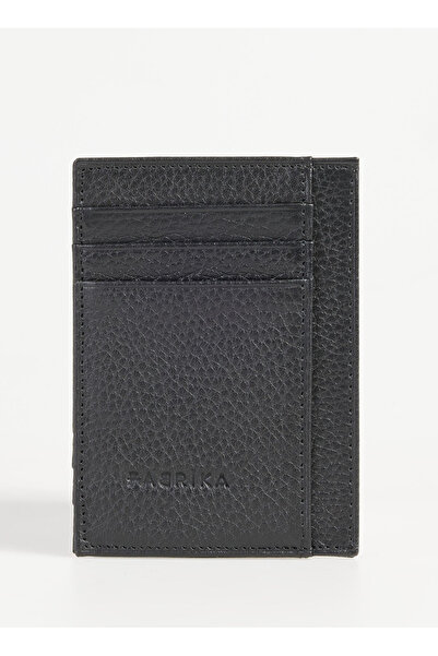 Fabrika Siyah Erkek 9x10x2 cm Deri Cüzdan Frk 344 Flt