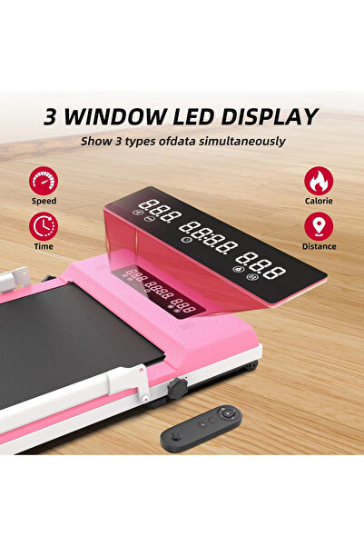 ETG 1-10km/Hours Home Foldable Treadmill, 0.75HP, Weight Capability 110kg