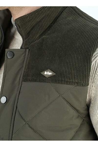 Lee Cooper Men's Khaki Vest - 251 Lcm, 235003   Cliff Khaki