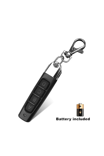 Choice Black Car Key Replicator 433MHz Keychain Remote Control 4-Channel ABCD Code Duplicator Garage Door/G