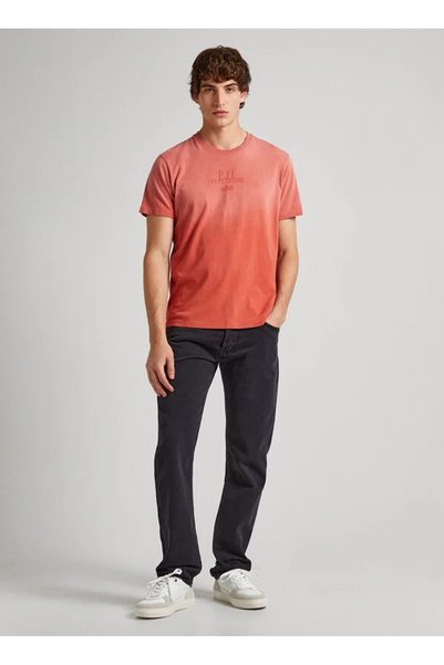 Pepe Jeans Ανδρικό T-Shirt με λαιμόκοψη Crew και ντεγκραντέ σχέδιο PM509212 1...