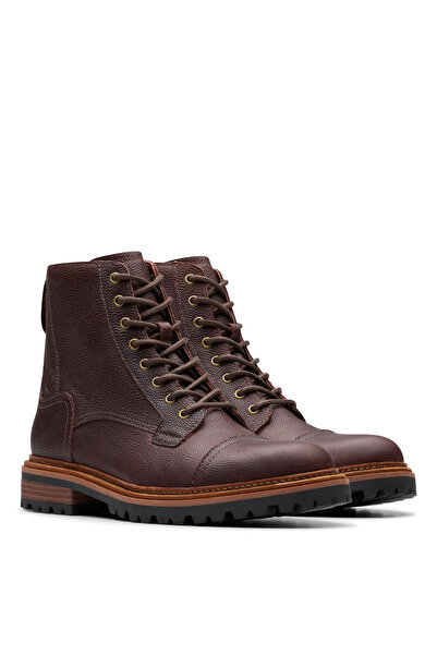 CLARKS Kahverengi Erkek Deri Bot Clarkridge Hi