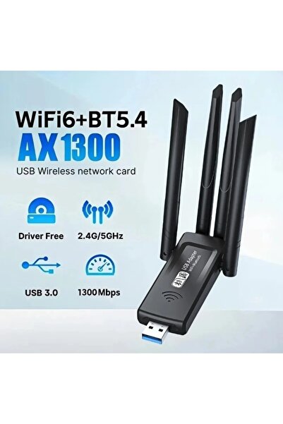 Choice 1300Mbps BT5.4WIFI 6 1300Mbps WiFi Network Card 2.4G/5Ghz Bluetooth 5....