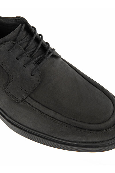 Hush Puppies Black Men's Nubuck Casual Shoes Panas