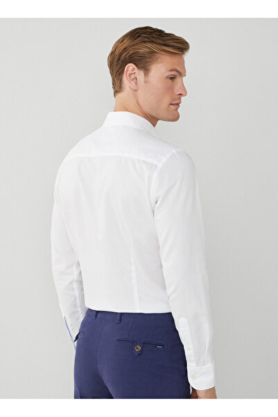 Hackett Slim Fit Gömlek Yaka Beyaz Erkek Gömlek HM309757