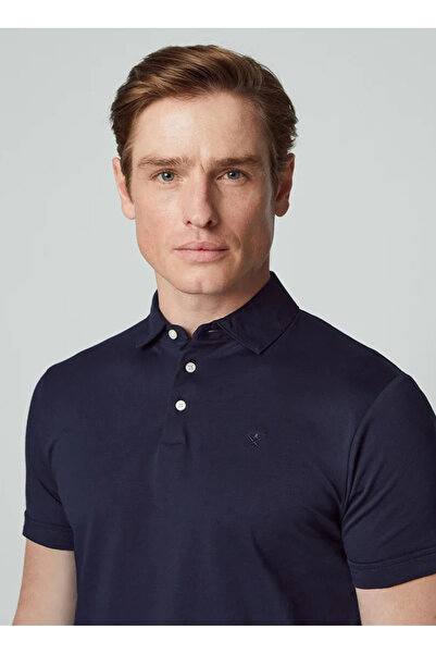 Hackett Lacivert Erkek Slim Fit Polo T-Shirt HM563205